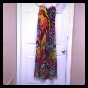 Long strapless dress great for every occasion